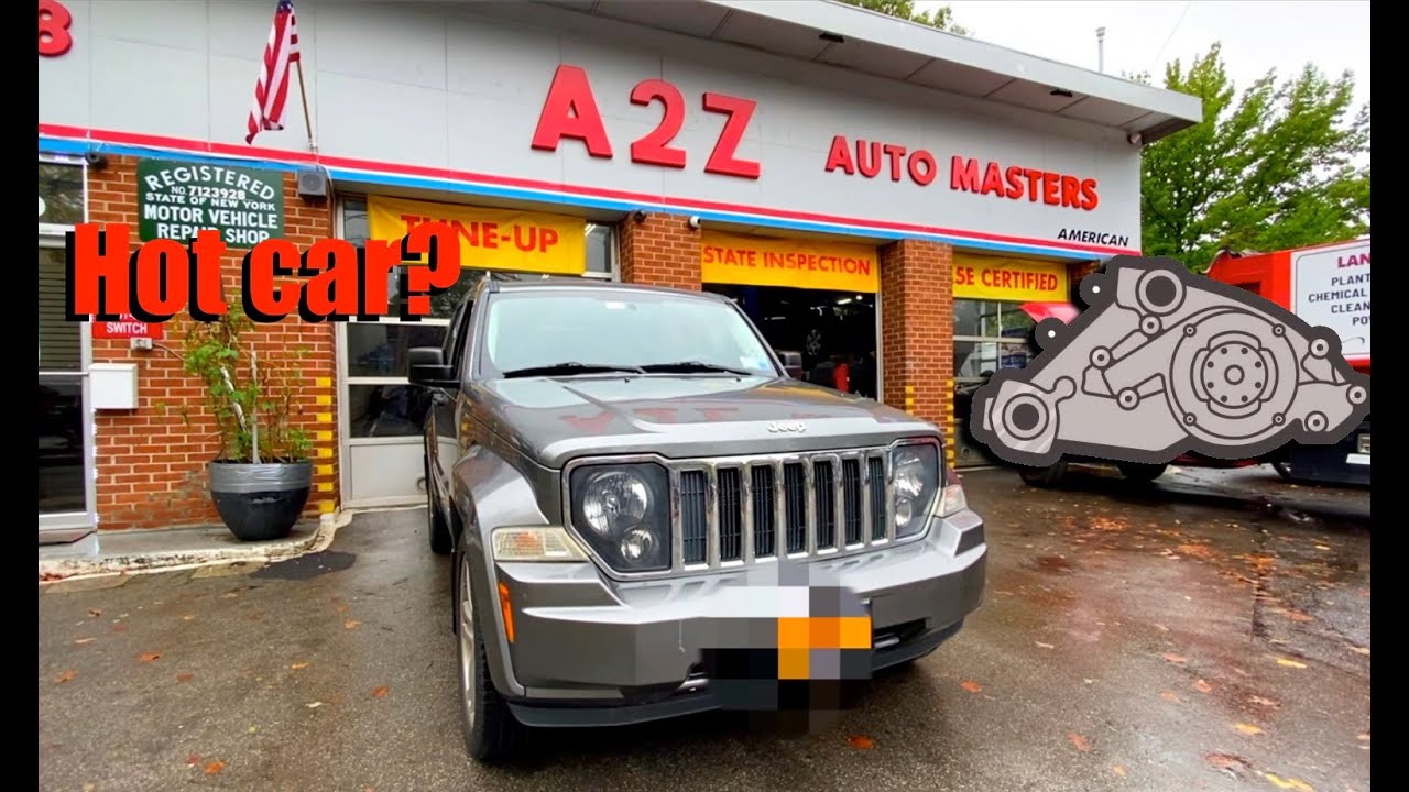 Как заменить водяной насос на Jeep 3.7L? | Jeep Liberty 2012 года