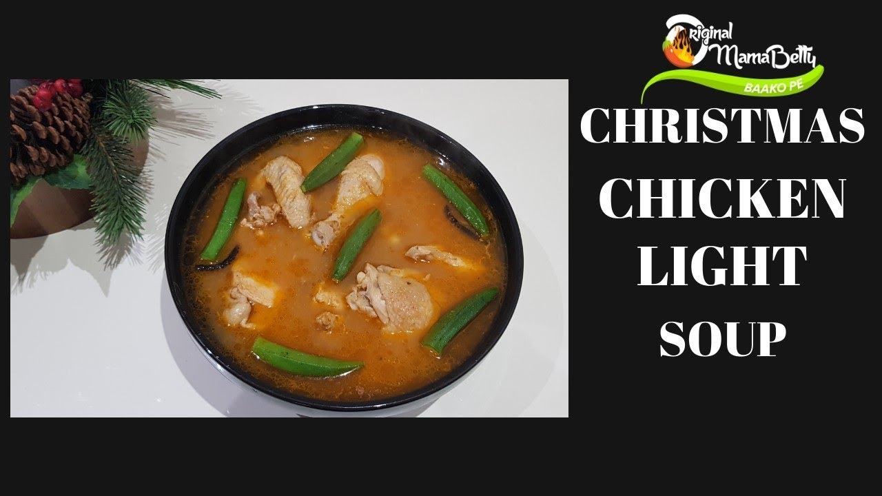 VLOGMAS DAY 14: HOW TO PREPARE YOUR CHRISTMAS CHICKEN SOUP- (BRONYA NKWAN PAPA BI)