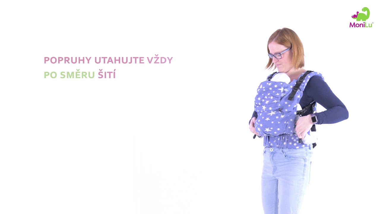 MoniLu UNI - přední nošení