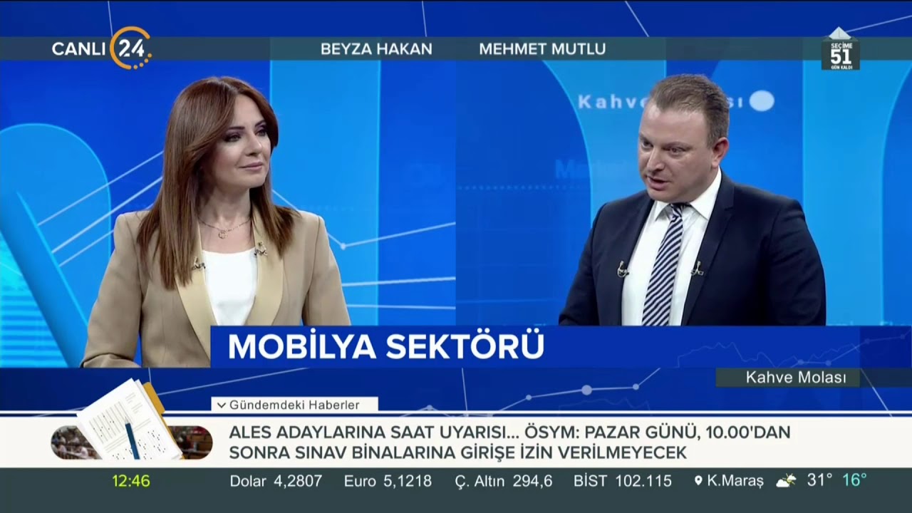 Mehmet Mutlu Kanal 24'te Kahve Molası Programına Konuk Oldu