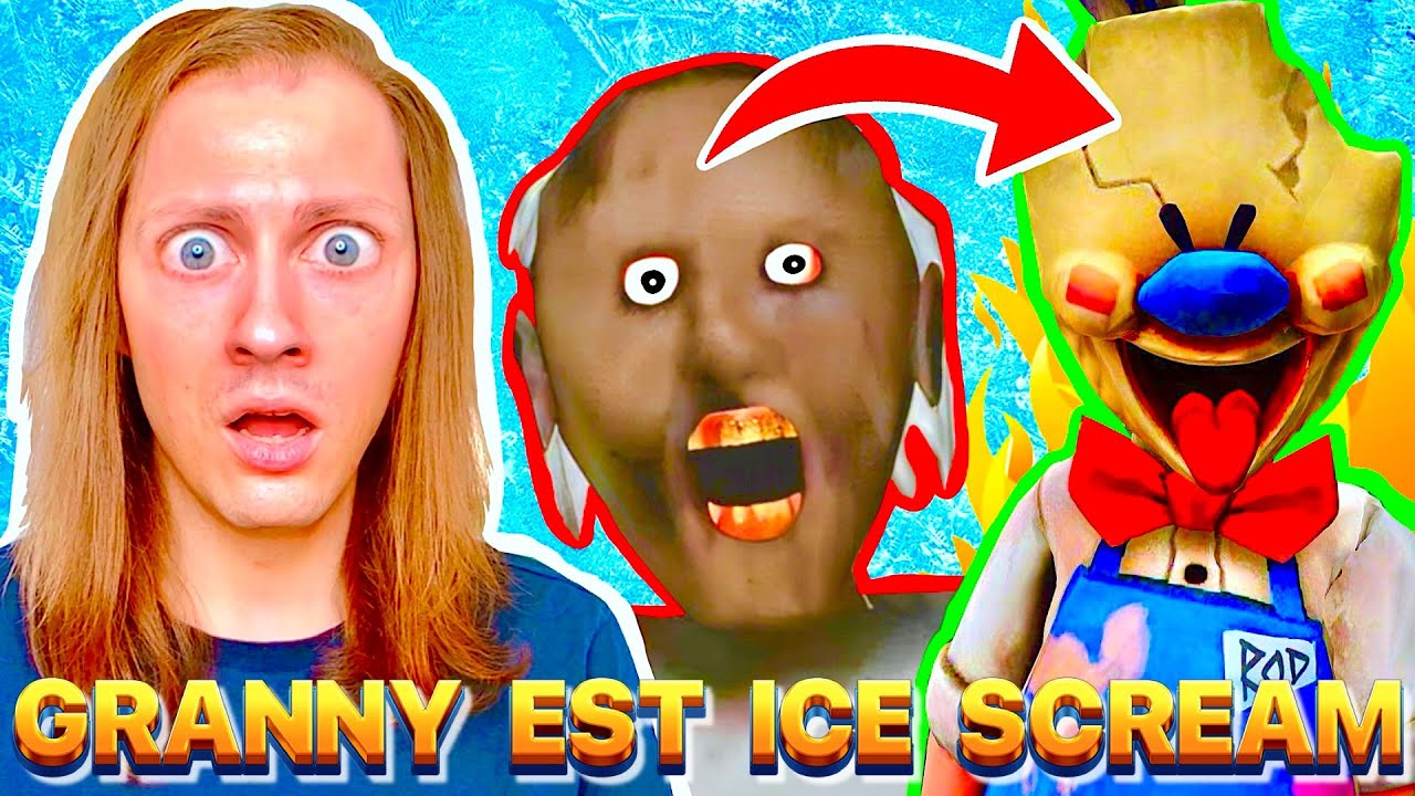 GRANNY est ICE SCREAM et je CASSE le JEU ! Mod Granny - Délires de Max