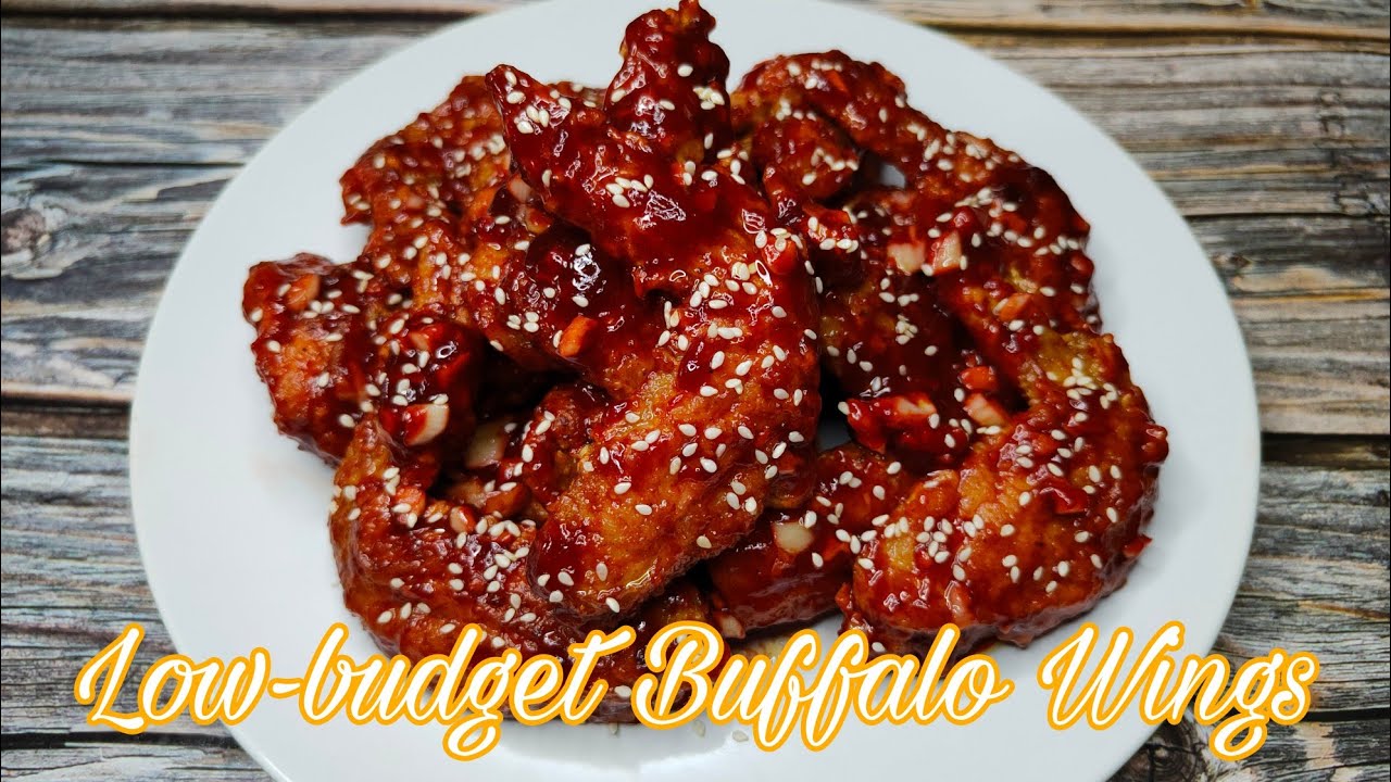 Low-budget Buffalo Wings | Pinoy Style Buffalo Wings