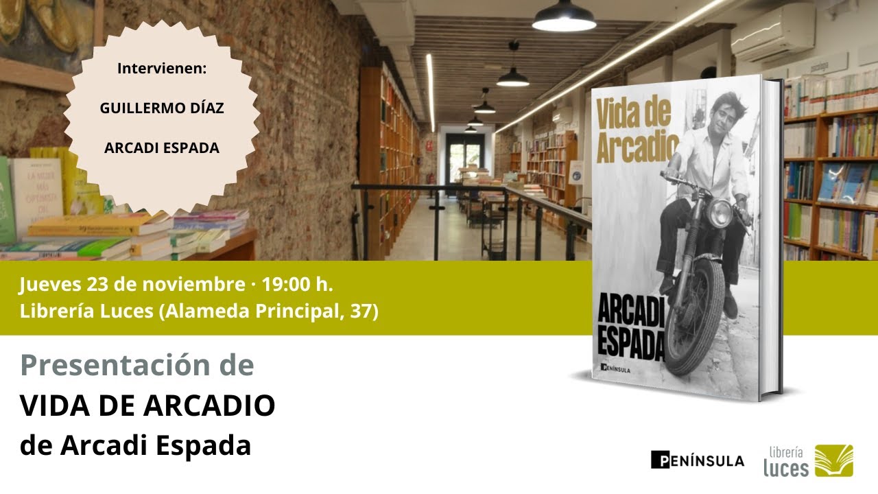 Presentación de 'Vida de Arcadio', de Arcadi Espada