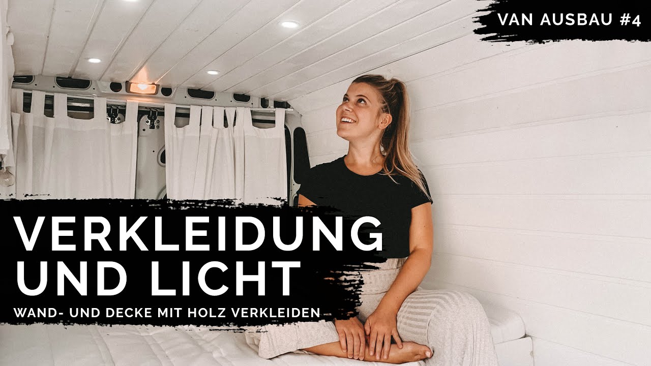 ENDLICH LICHT💡weiße Wand- und Deckenverkleidung aus Holz und Deckenspots einbauen | Kleinstadtcoco