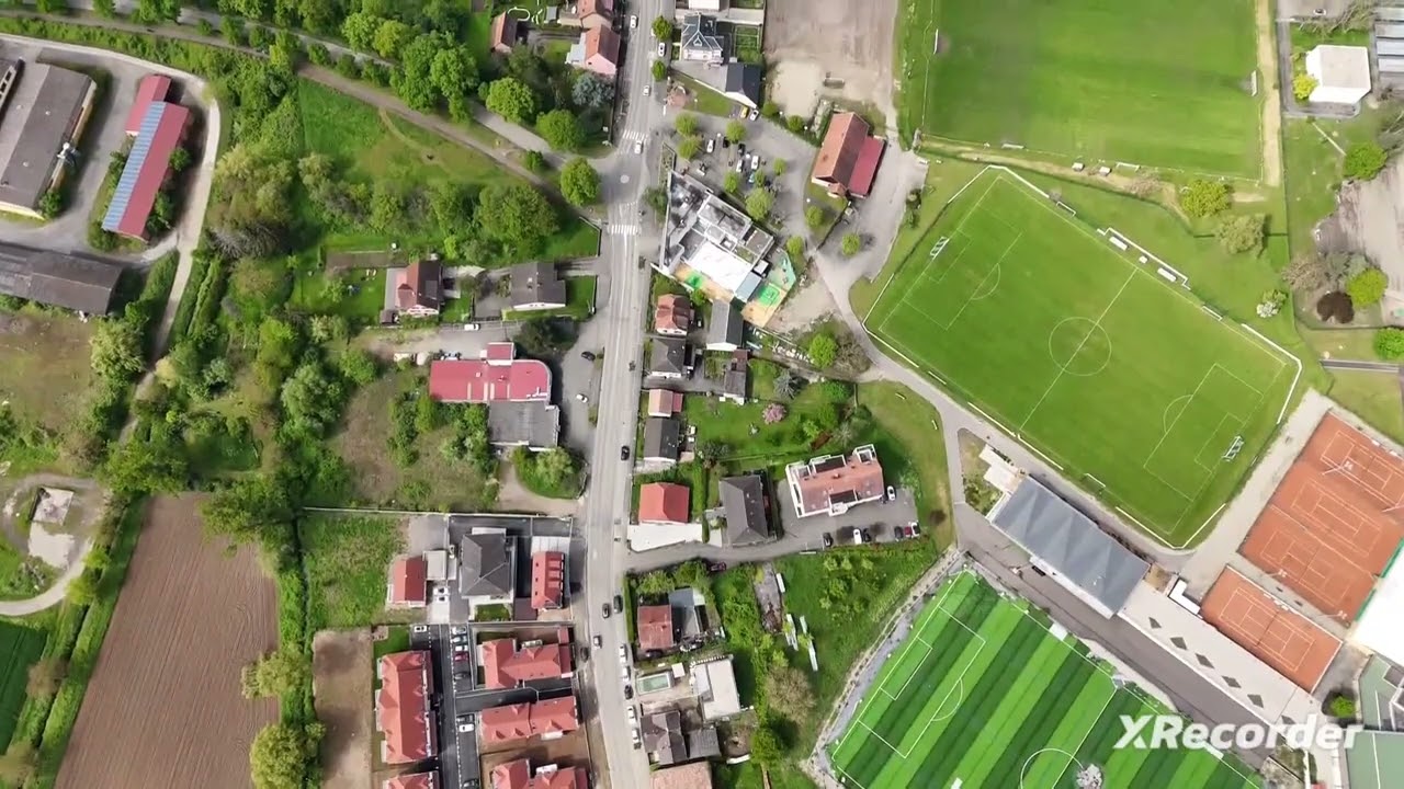 en Alsace, Rosheim et Rosenwiller vu du ciel avec un drone dji mini 4 pro le 28 avril 2024