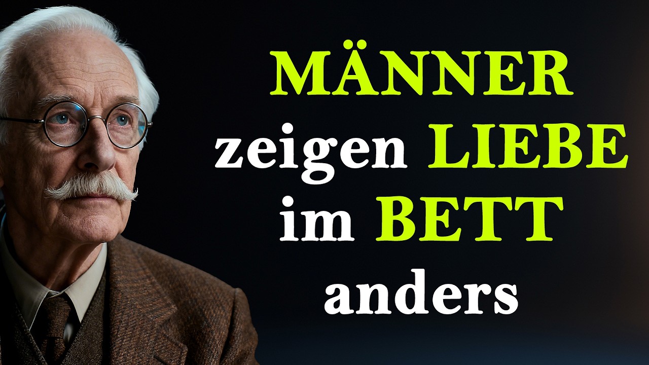 Vier Dinge, die ein Mann im Bett tut, wenn er zutiefst verliebt ist | Carl Jung
