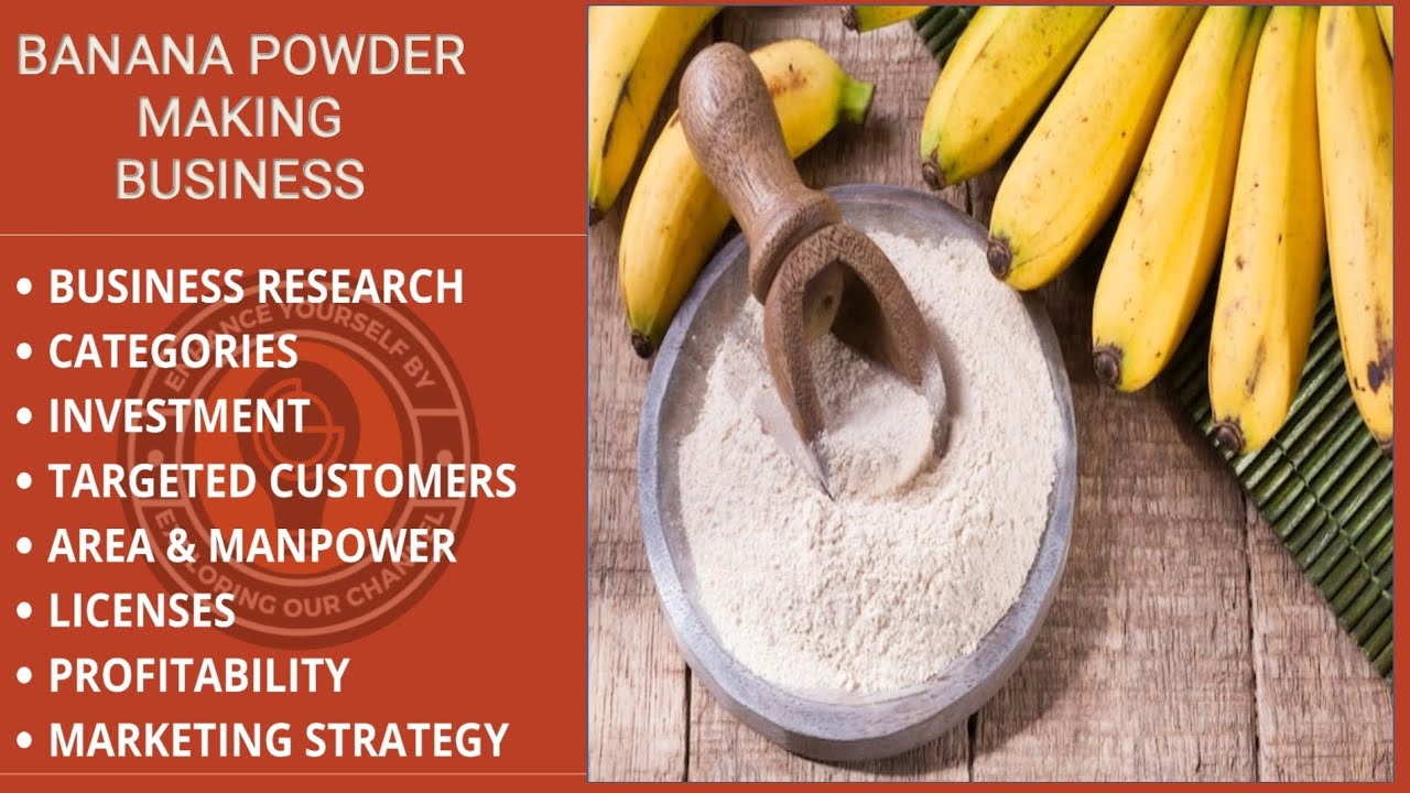 Banana Powder Making Business | Banana Powder | Uses of Banana Powder | @How to ??