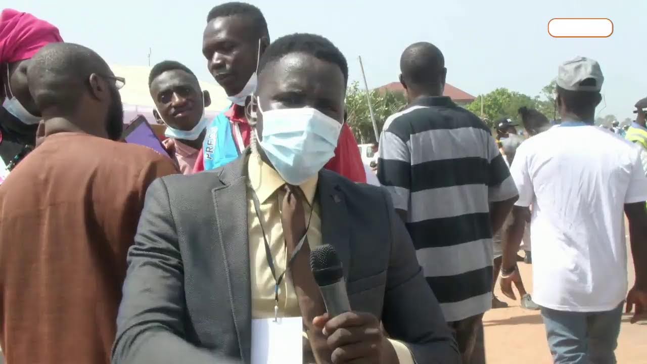 LIVE AT IEC: NPP LEADER ADAMA BARROW FILES HIS NOMINATION