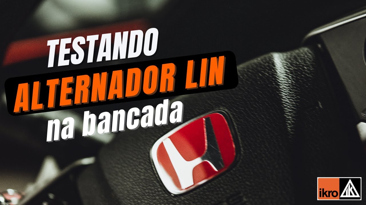 Teste do Alternador Honda Civic ***Sistema LIN***