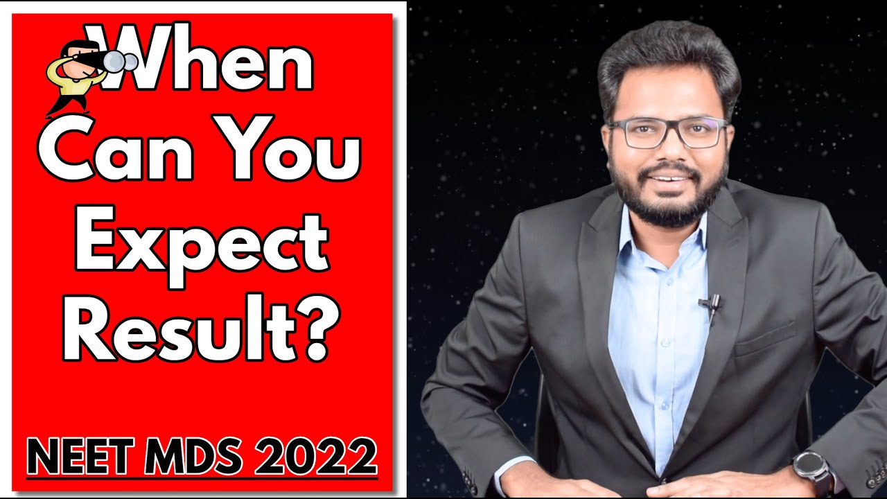 NEET MDS 2022 Result - Advisory To Aspirants | Please Watch It Till The End