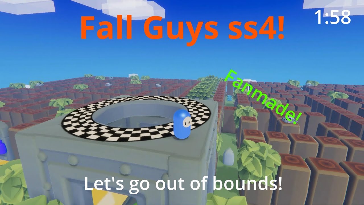 Maze Chase (Invisibeans) | Fall Guys ss4 Fanmade