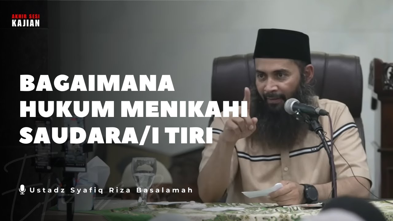 Q&A Islam | HUKUM MENIKAHI SAUDARA/I TIRI