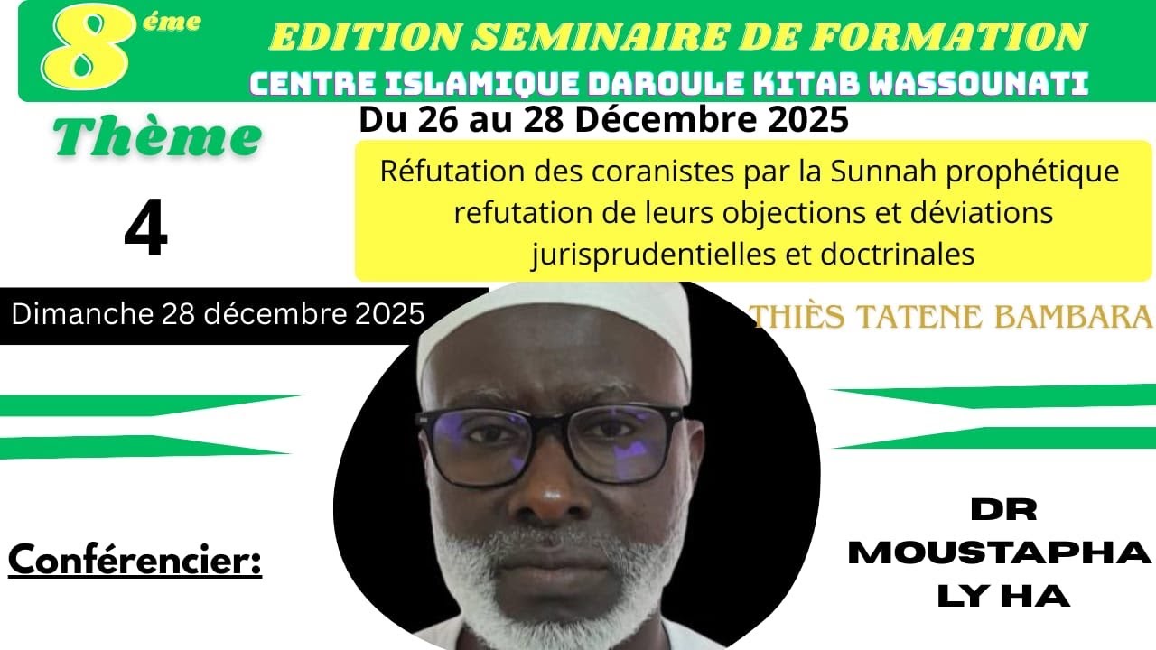 Direct TATENE Bambara avec Dr Moustapha LY HA