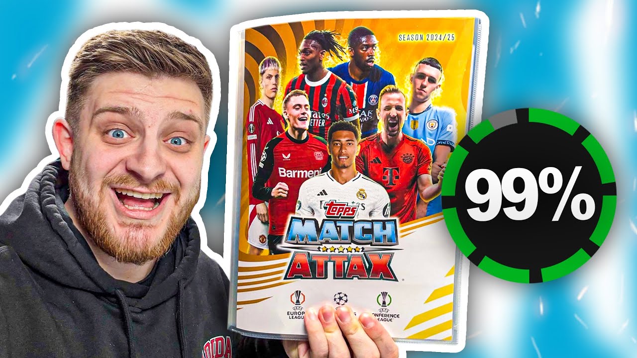 I am SO CLOSE to *COMPLETING* MATCH ATTAX 2024/2025!! (Binder Update!)