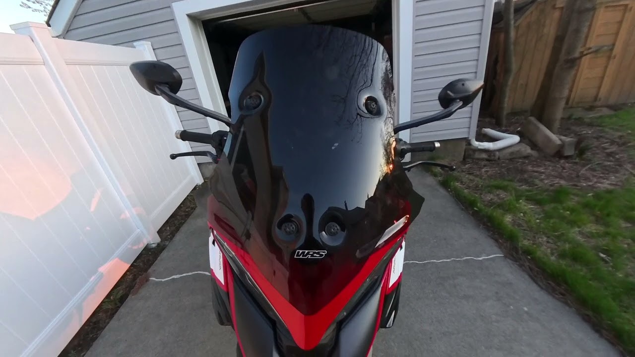 DUCATI MULTISTRADA V4 PIKES PEAK - WRS TOURIN WINDCREEN AND SIDE DEFLECTORS INSTALL