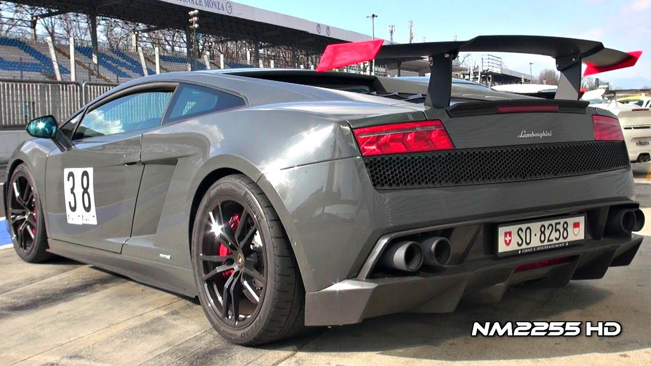 Lamborghini Gallardo SuperTrofeo Stradale Revs and Starts