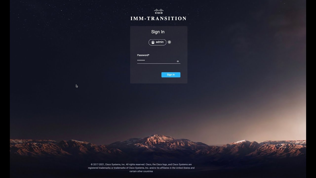 Advantage IMM #3 - IMM Transition Tool - Version 2 01