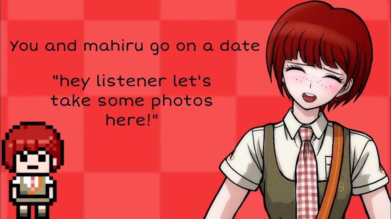 Mahiru x listener you and mahiru go on a date #asmr #danganronpa #danganronpa2  #mahiru #listener