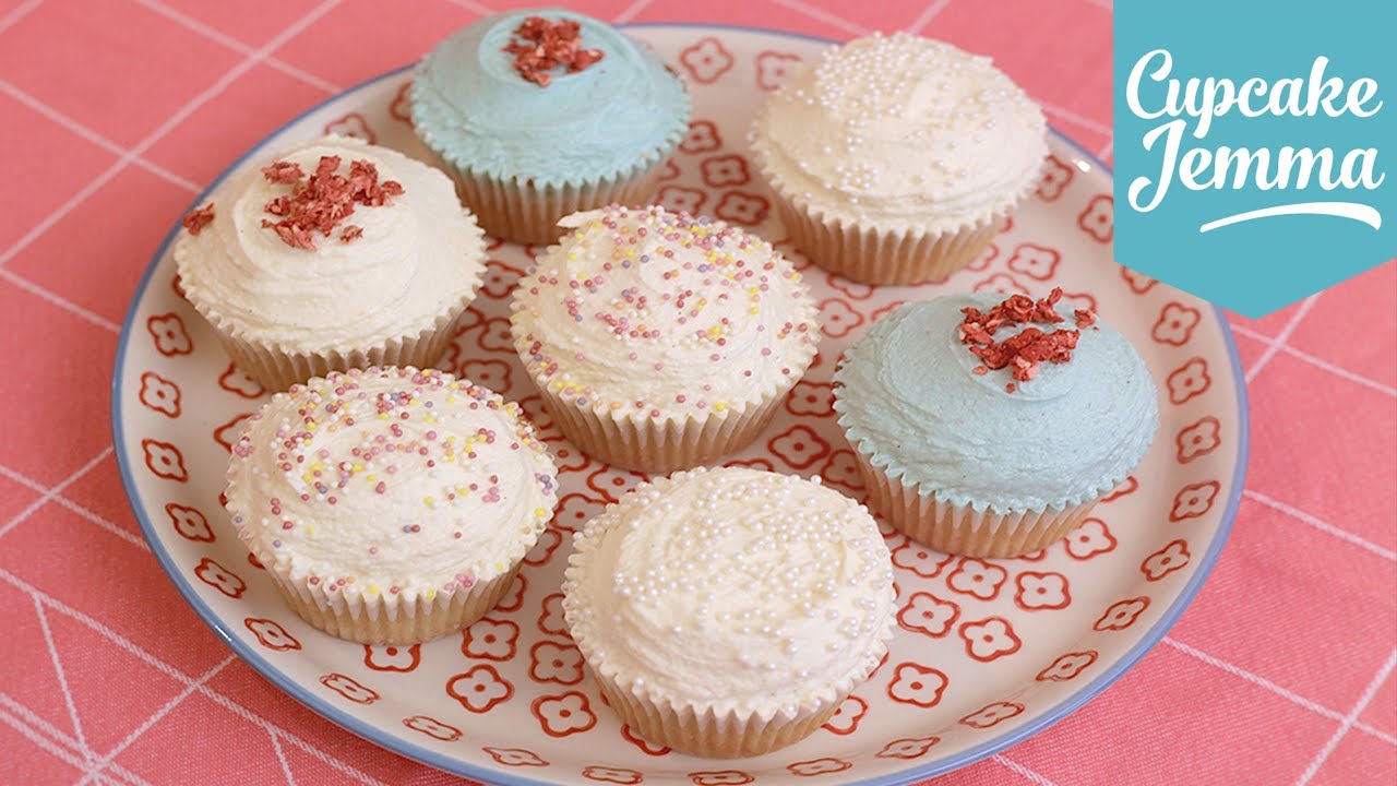 Eggless Vegan Cupcake Recipe | Cupcake Jemma