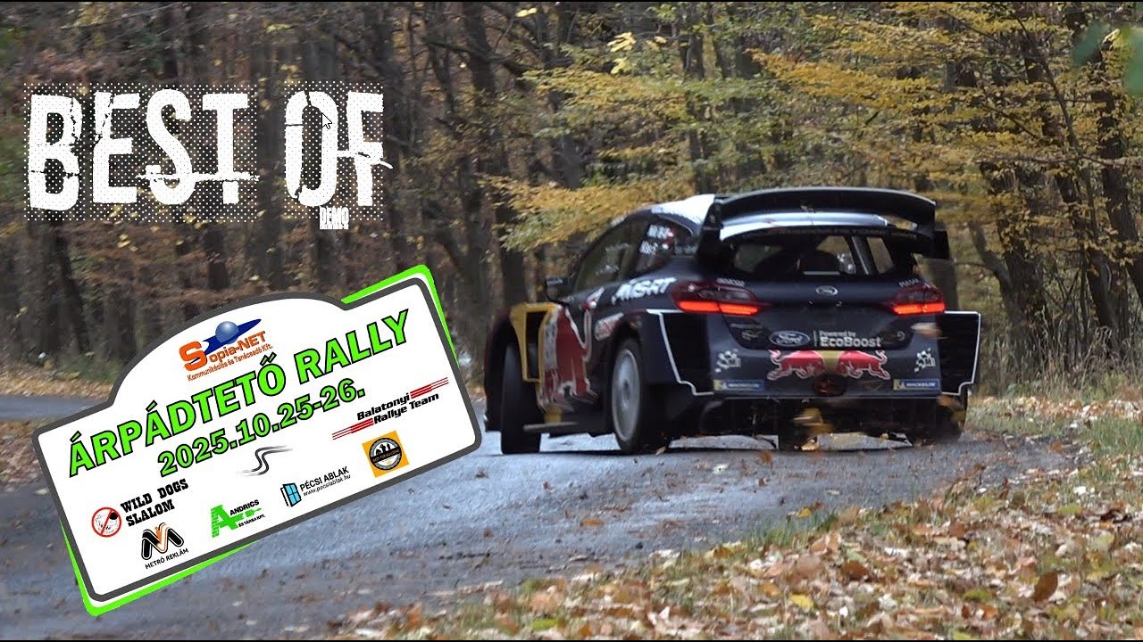SOPIA-NET Árpádtető Rally | 2025. 10. 25-26. | HUN - CRASHES, MISTAKES , ON THE LIMIT