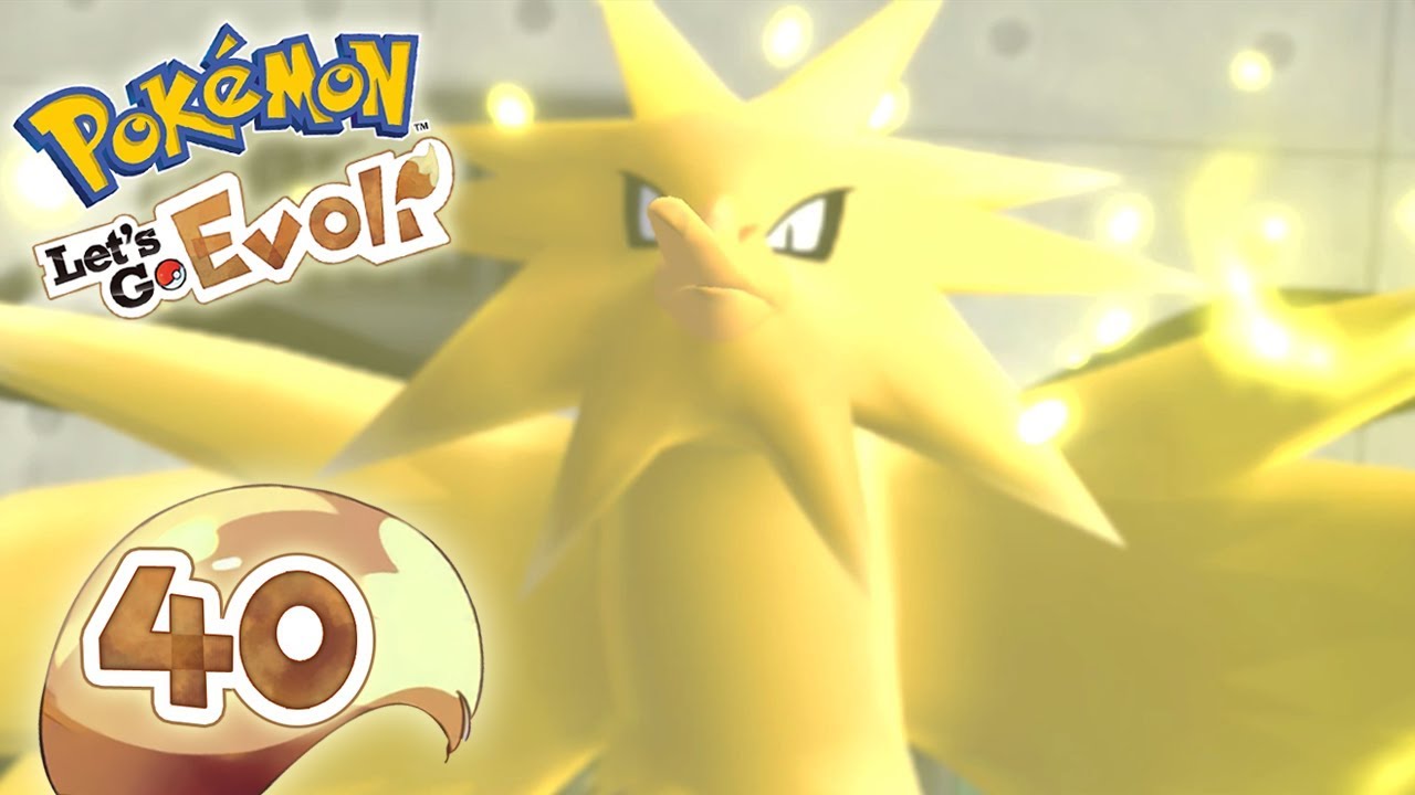 POKÉMON LET'S GO EVOLI 🌏 #40: Elektrisierendes legendäres Pokémon Zapdos im Kraftwerk
