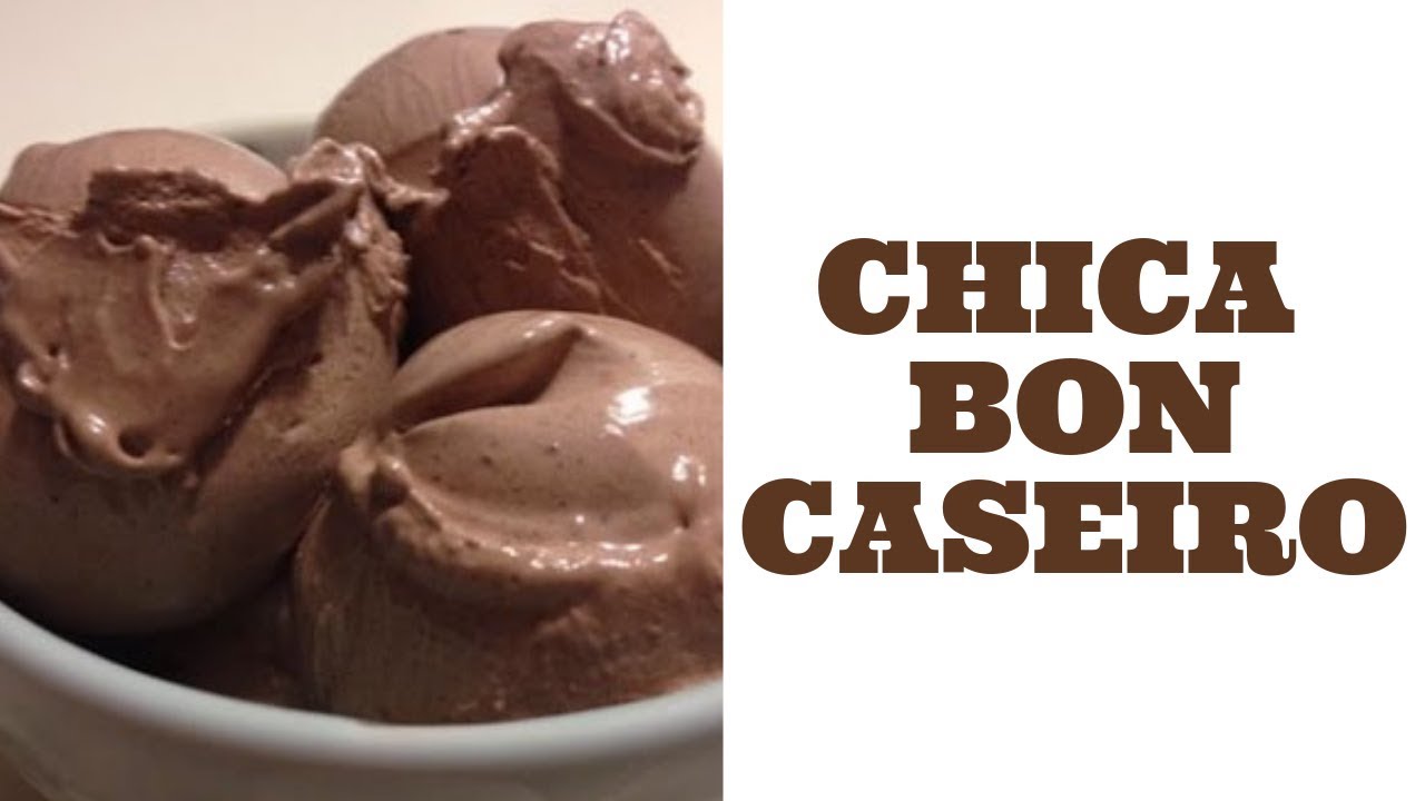 Sorvete caseiro de chocolate - Fácil e Rápido! (gosto de sorvete profissional)