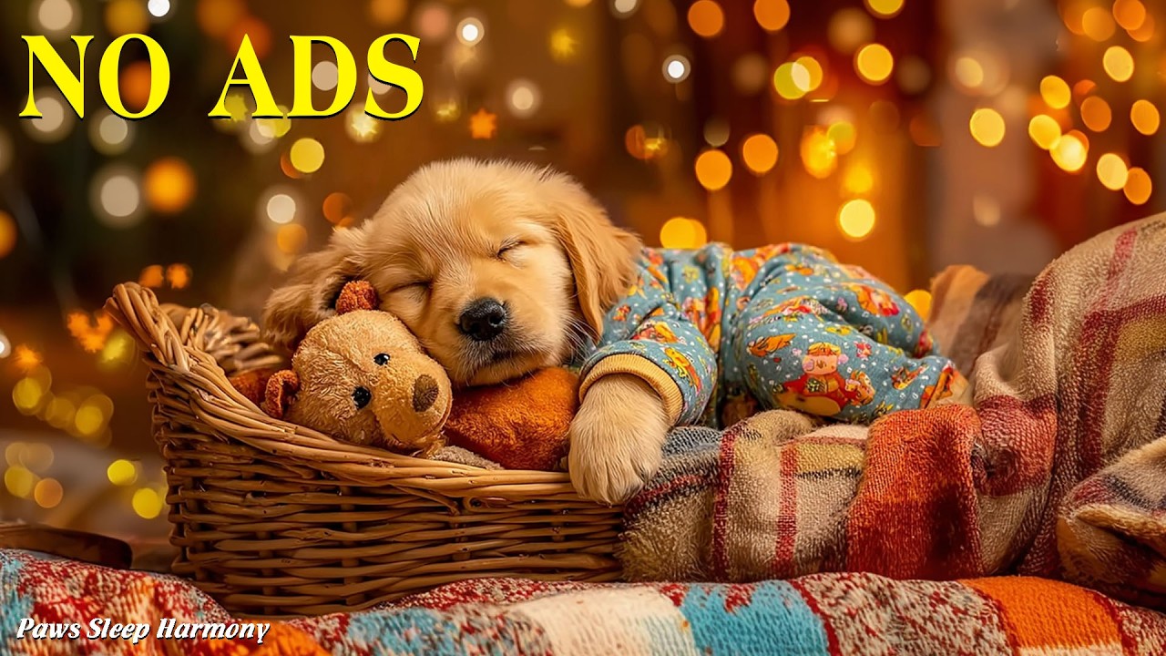 Calming Music for Dogs 🐶 Ease Anxiety & Stress 🎶 Deep Sleep Dog Music 💤 No Ads