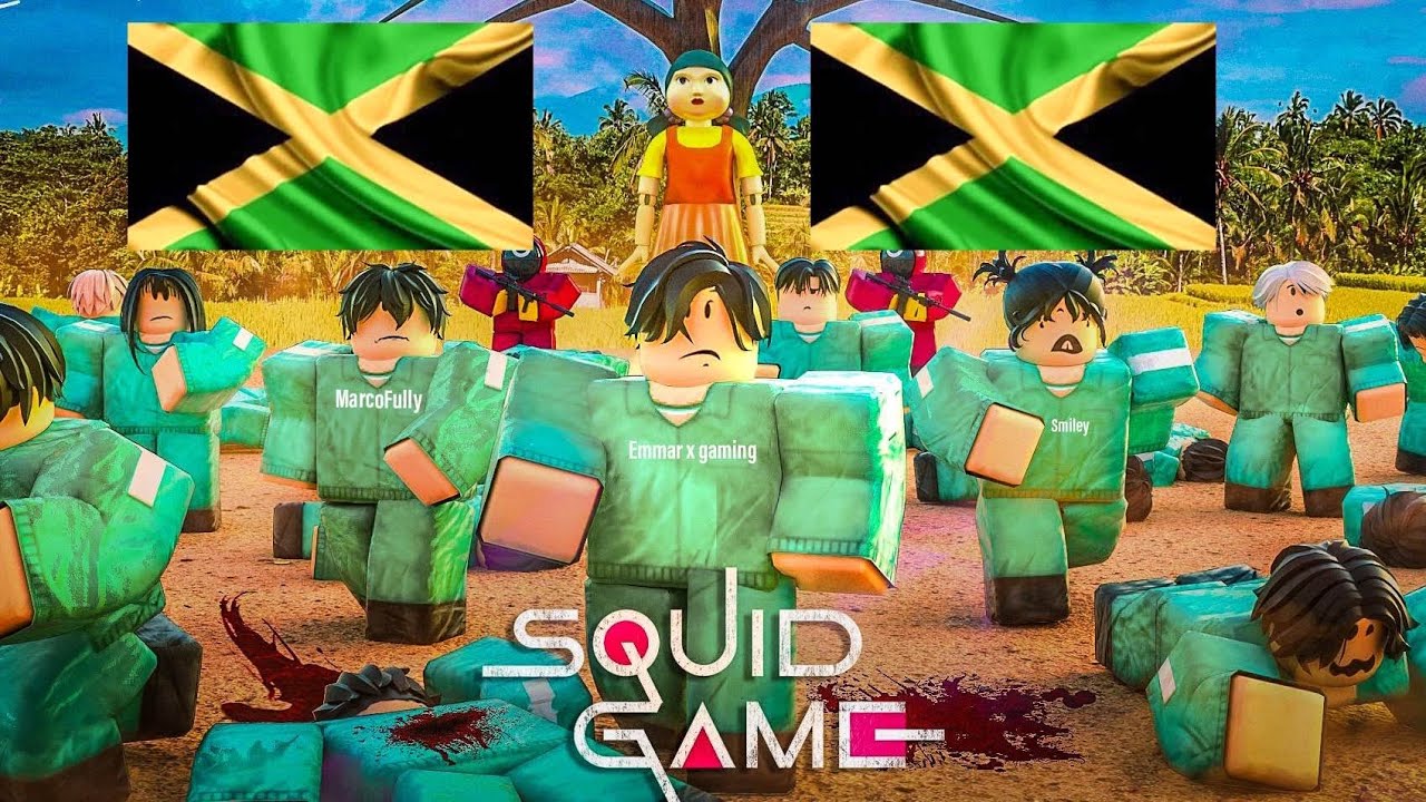 Jamaican streamers plays squid game | Roblox