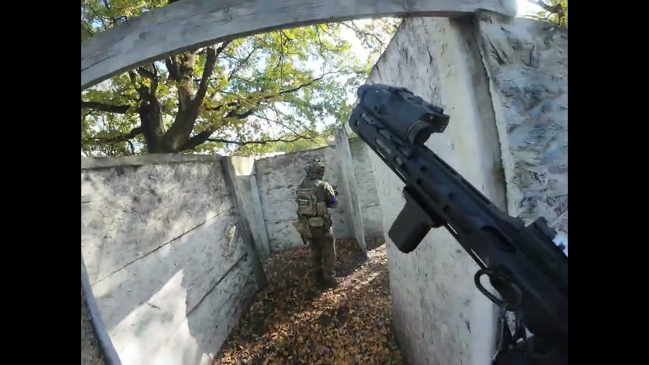 Löhme Farbensturm Paintball Magfed Action pur