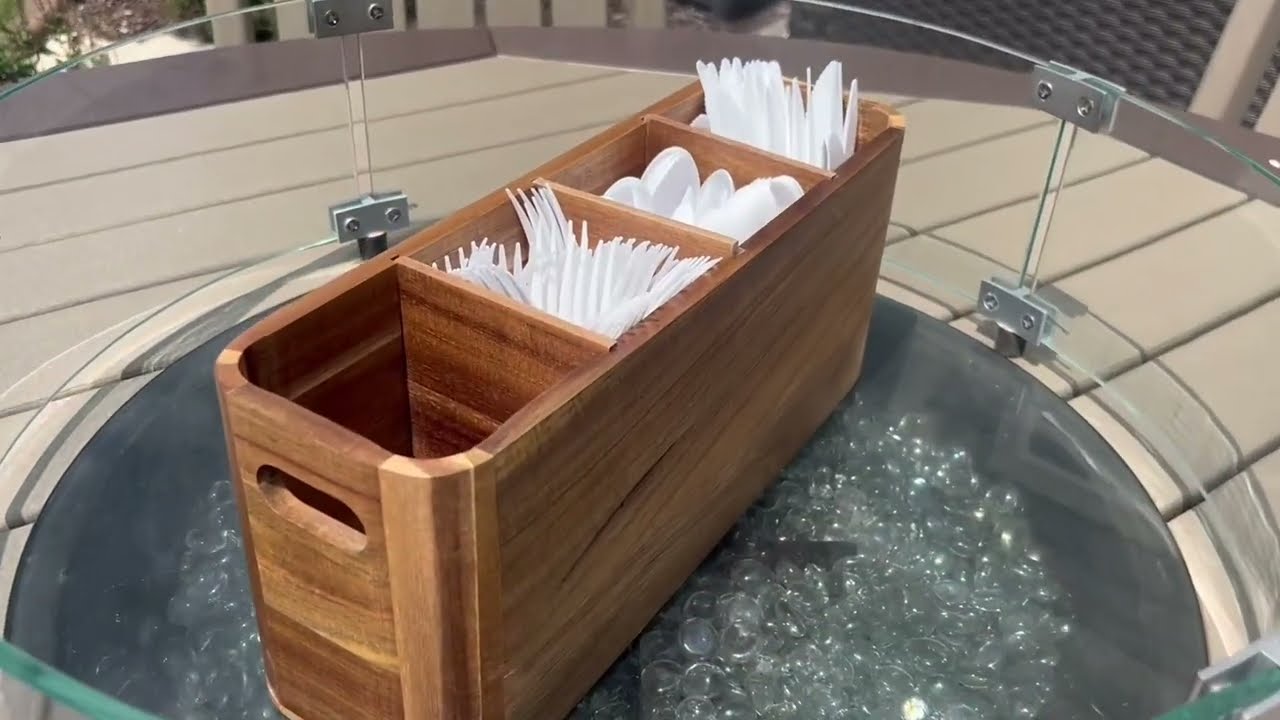 Kitchen Utensil Holder for Counter or Countertop, Extra Large Acacia Wood Organizer Review