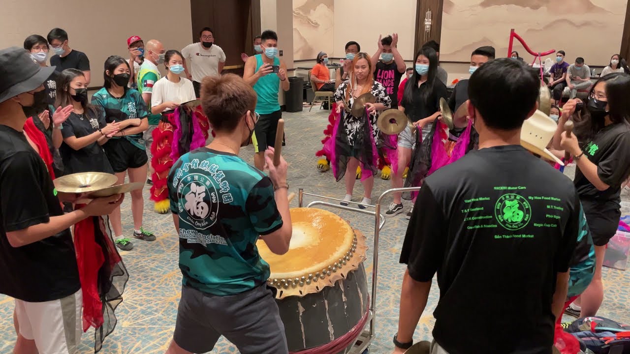 LION DANCE DRUMMING COLLAB #tct #liondanceme
