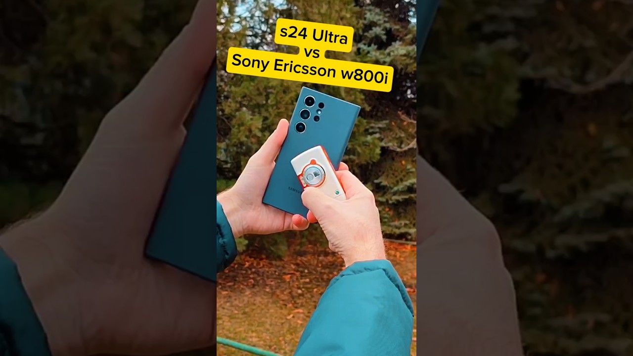 S24 Ultra vs W800i