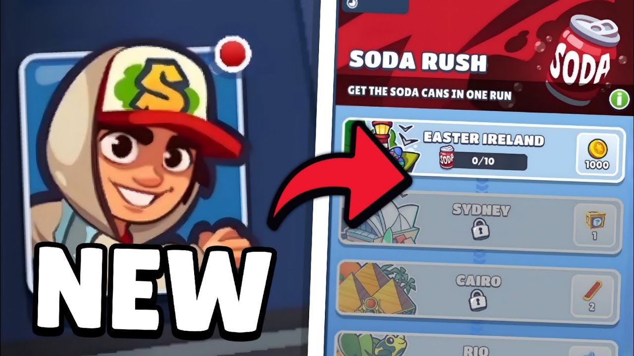 Soda Rush Challenge🥤 | Subway Surfers