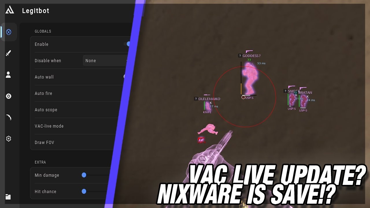 ОБНОВЛЕНИЕ VAC LIVE?! | NIXWARE СПАСЕНО!?