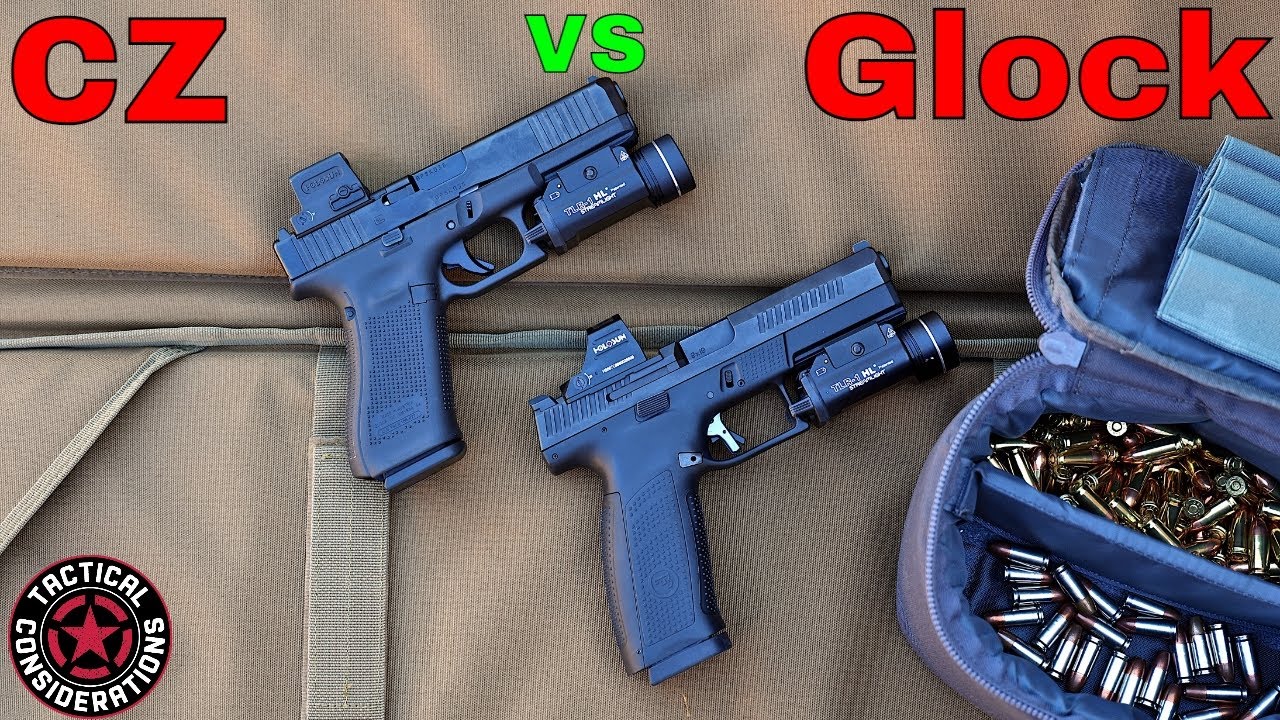 CZ P10F против Glock 17 MOS Optic Ready: выбор владельца нового пистолета