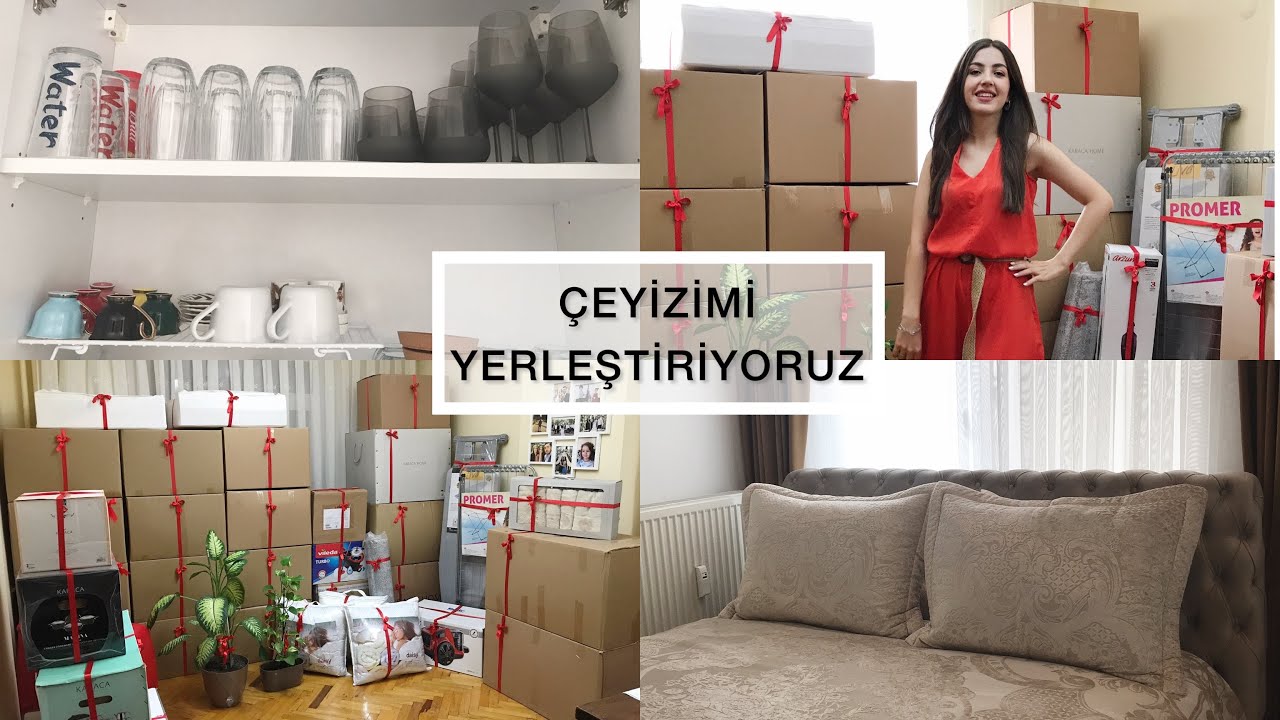 ÇEYİZ SERME, ÇEYİZ YERLEŞTİRME 🏡