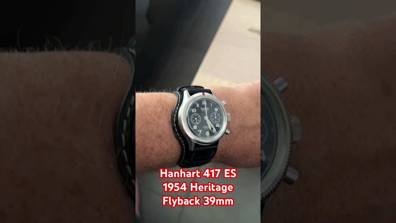 Hanhart 417 ES 1954 Heritage Flyback 39mm