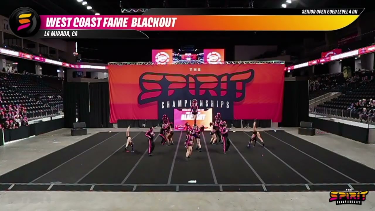 West Coast Fame Blackout | San Diego Spirit Championships 2026