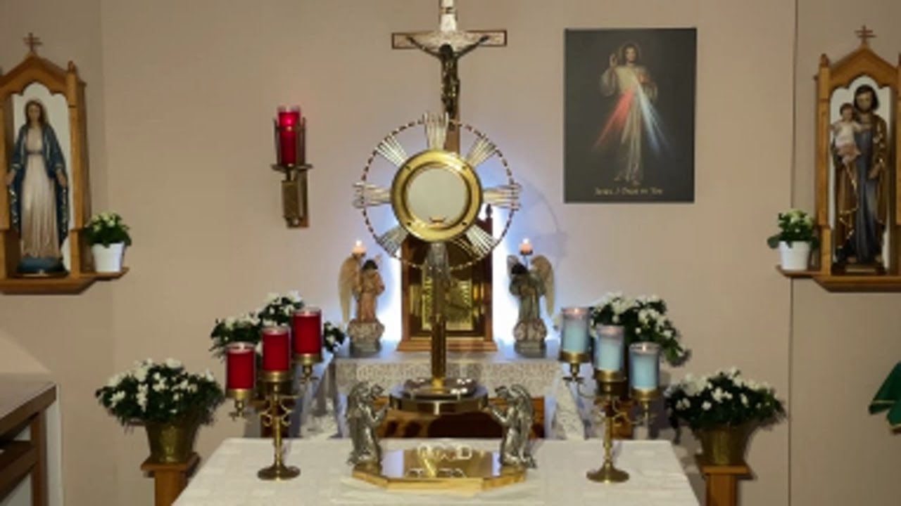 LIVE Eucharistic Adoration - Sisters of Divine Mercy