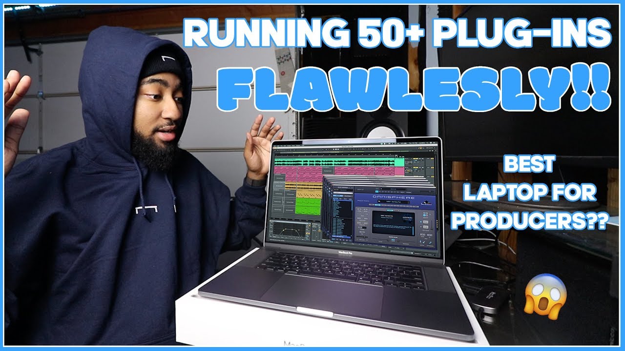 Music Producer makes a crazy beat on the new Macbook Pro 16