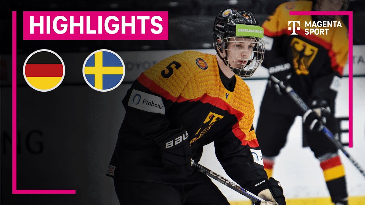 Deutschland - Schweden | IIHF U18 Eishockey-WM, Gruppenphase | MAGENTA SPORT