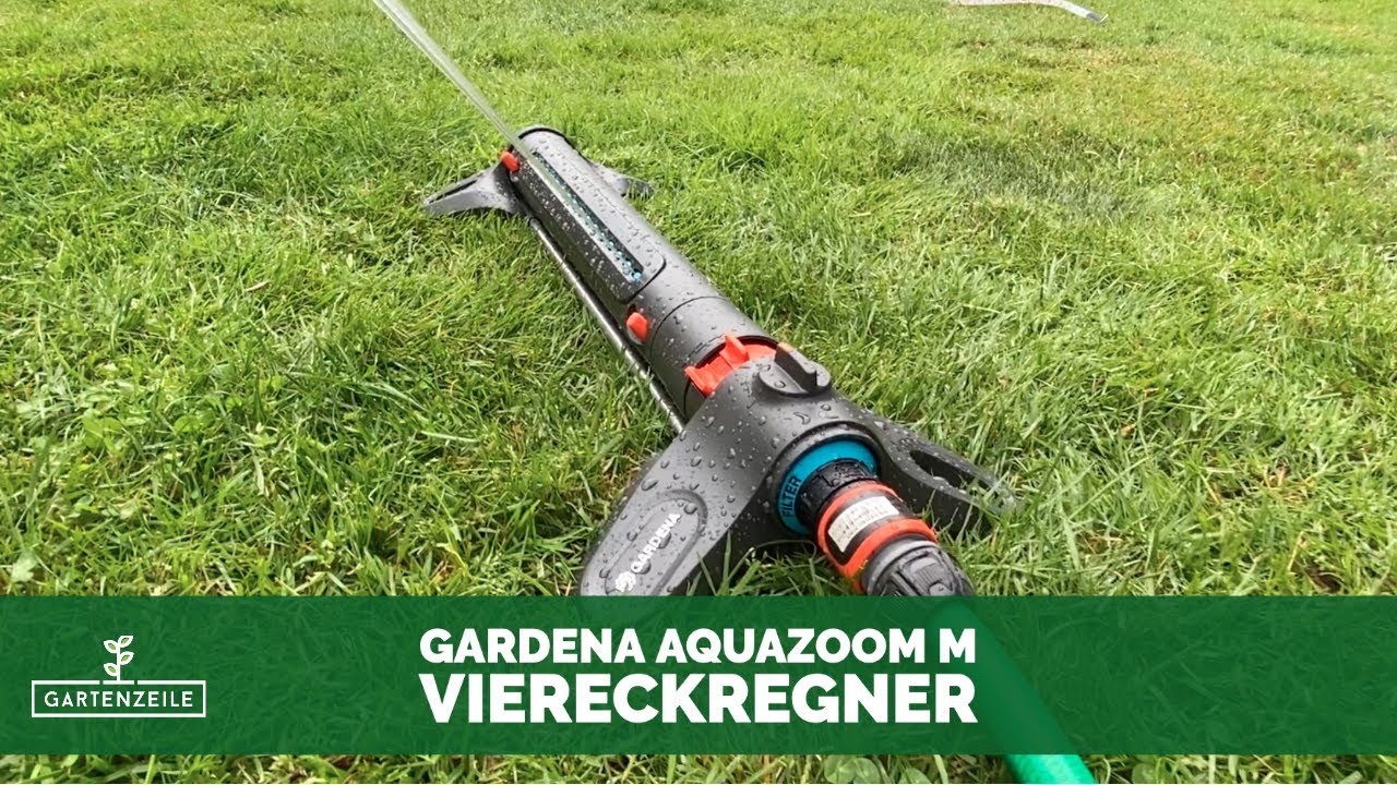 Gardena AquaZoom M im (Härte) Test! Welche Sprengweiten sind bei 6,5 bar Wasserdruck möglich?