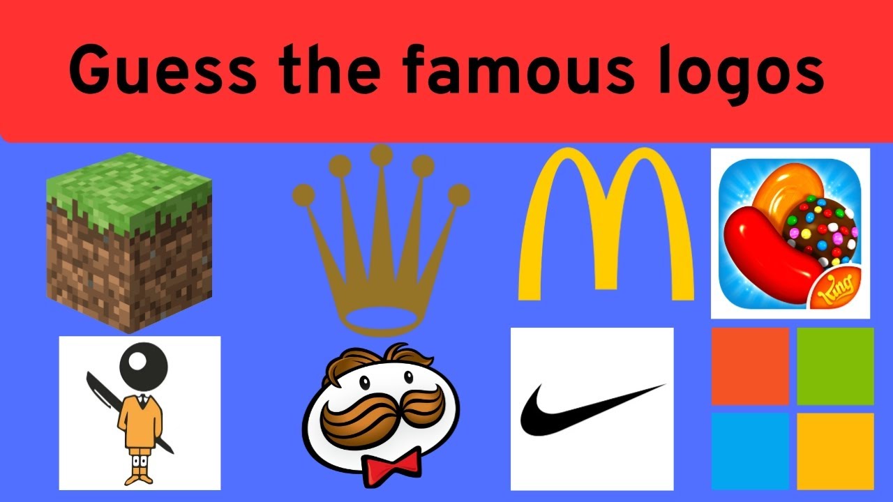 Guess the original famous logos