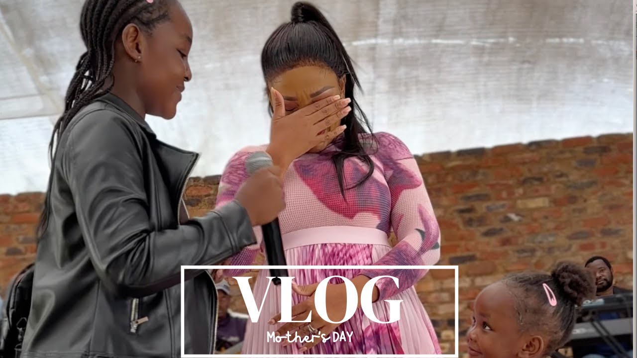 Mom emotional after her kids surprised her on Mother's Day