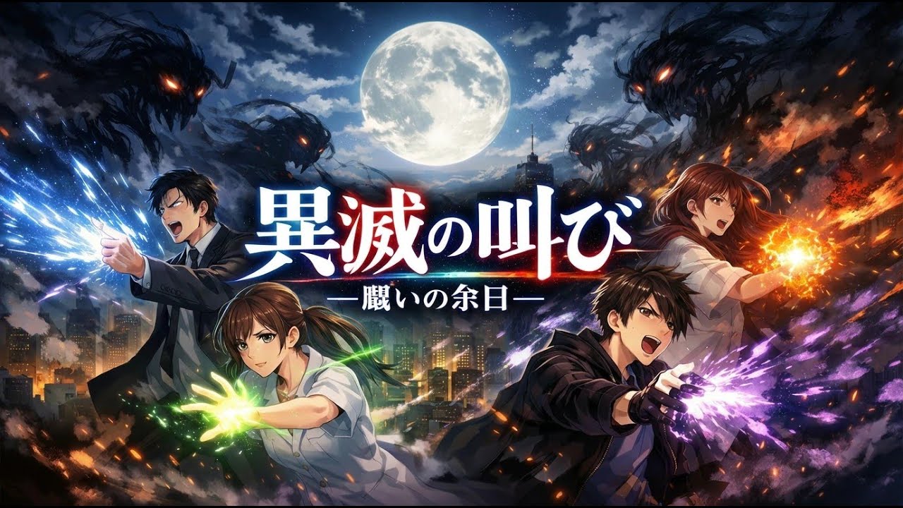 【異滅の叫び ―願いの余白―】OP【完全版】（SORA2）