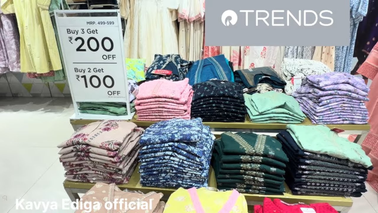 Trends New arrivals|😍Reliance Trends Buy 1 Get 2 Free|Trends Sale| trends may new collection | kav