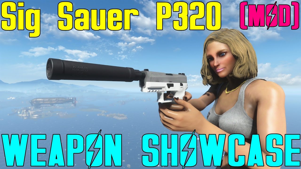 Fallout 4: Weapon Showcases: Sig Sauer P320 (Mod)
