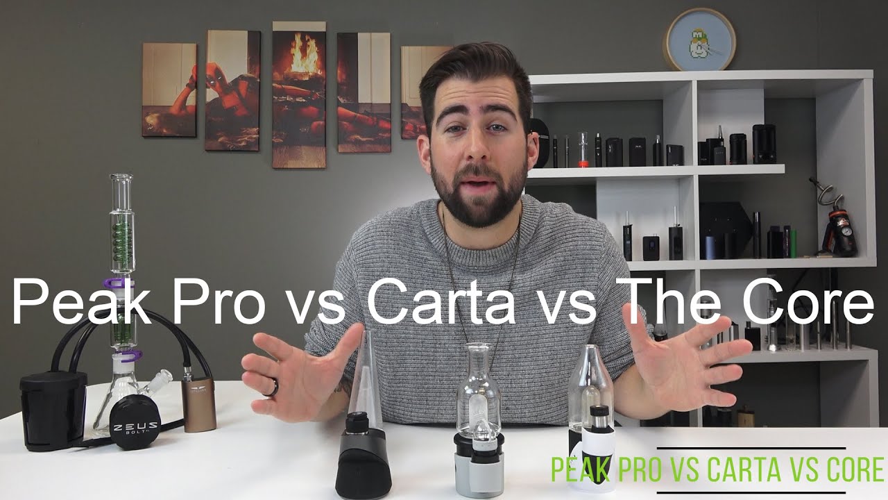 Puffco Peak Pro vs Focus V Carta vs The Core Comparison Review
