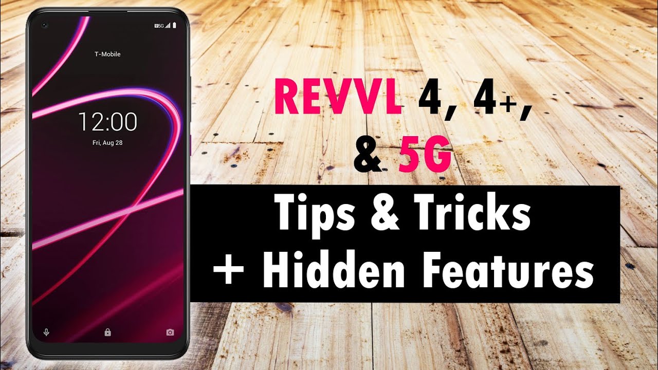 REVVL 5G Tips and Tricks (Hidden Features) |  Revvl 4 and Revvl 4 Plus | H2TechVideos