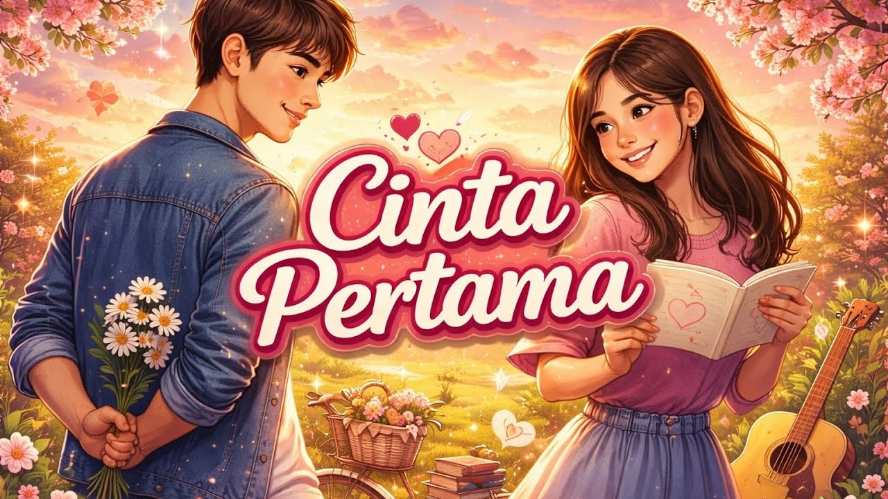 Cinta Pertama – Lagu Tentang Rasa Pertama | Lyric Video